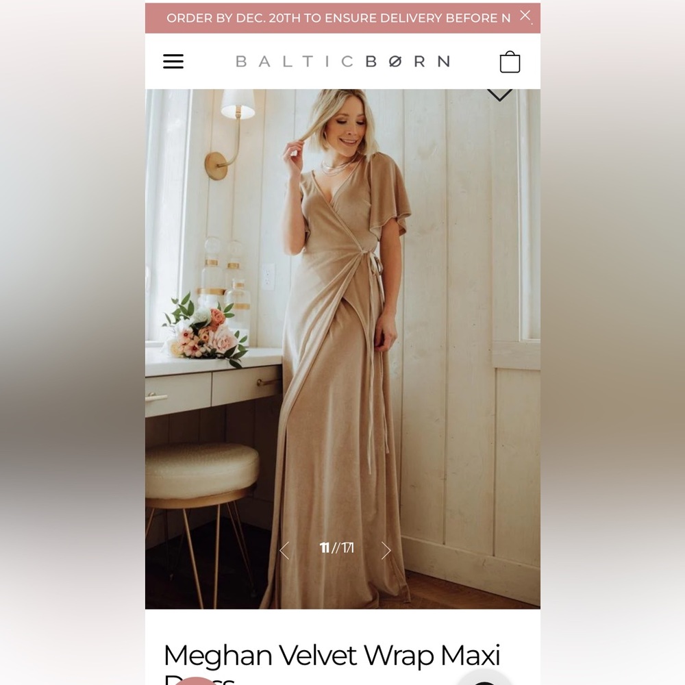 Velvet Maxi Dress